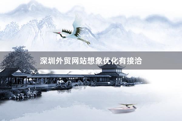 深圳外贸网站想象优化有接洽